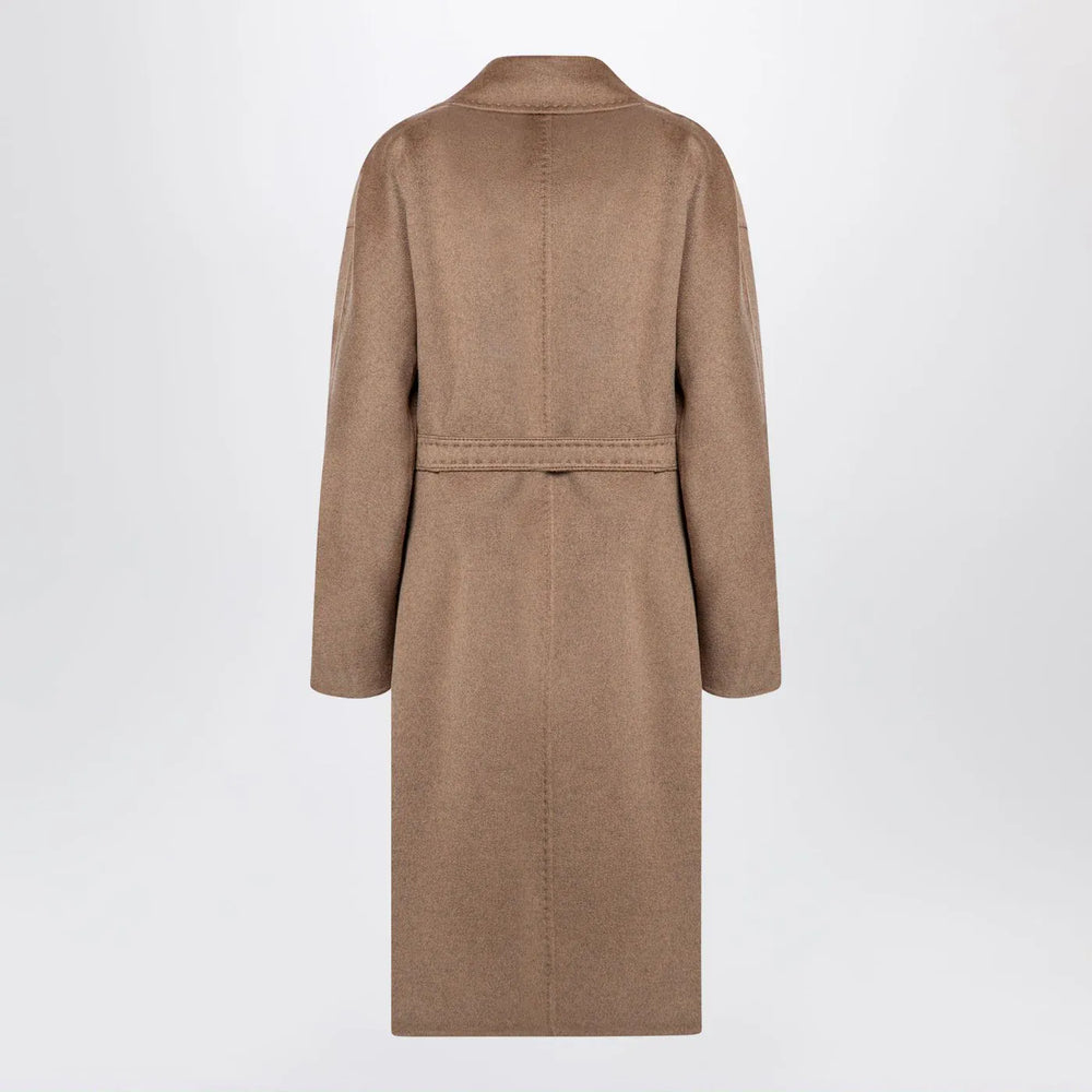 Max Mara Atelier - Beige deconstructed cashmere coat Brand Apparel & Accessories > Clothing > Outerwear > Coats & Jackets 42  IT