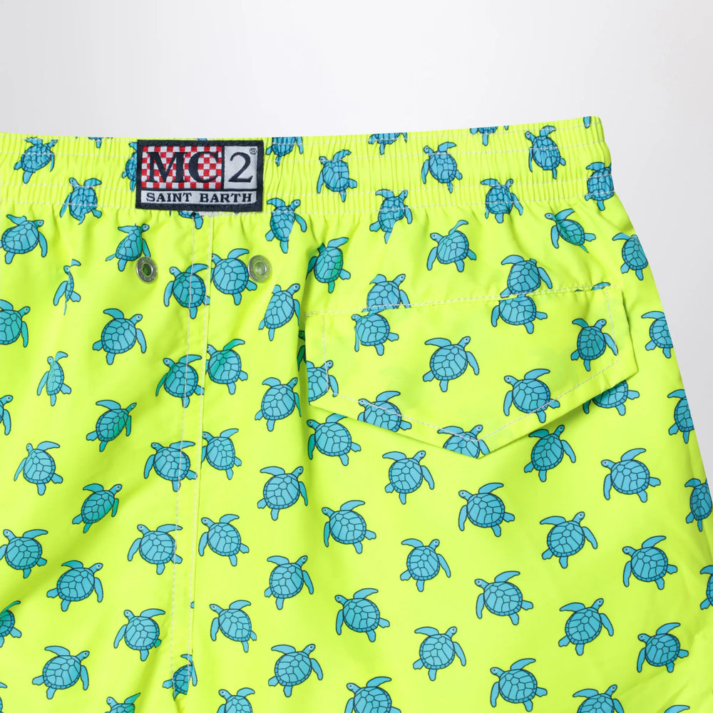 MC2 Saint Barth - Jean swimwear with turtle print Brand Apparel & Accessories > Clothing > Pants