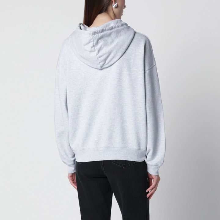 ANINE BING - Harvey New Classic oversized cotton hoodie in grey Brand Apparel &amp; Accessories > Clothing > Shirts &amp; Tops