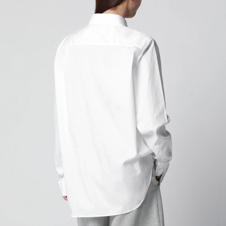 Dries Van Noten - White button-down cotton shirt Brand Apparel &amp; Accessories > Clothing > Shirts &amp; Tops 38  FR