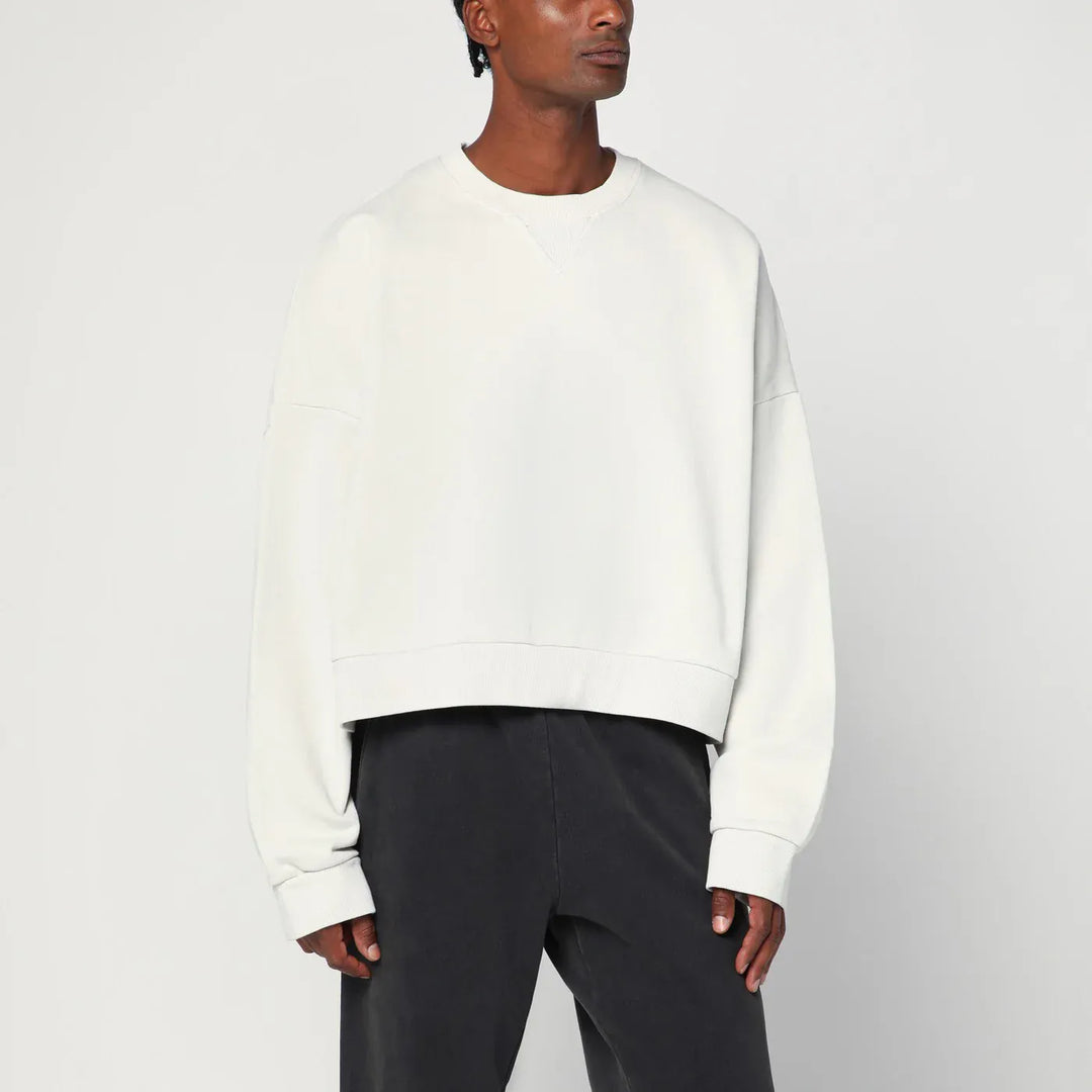 Entire Studios - Ivory cotton sweatshirt Brand Apparel & Accessories > Clothing > Shirts & Tops XL