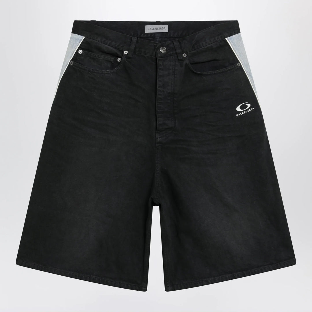 Balenciaga - Loop Sport Icon denim shorts Brand Apparel &amp; Accessories > Clothing > Shorts 31