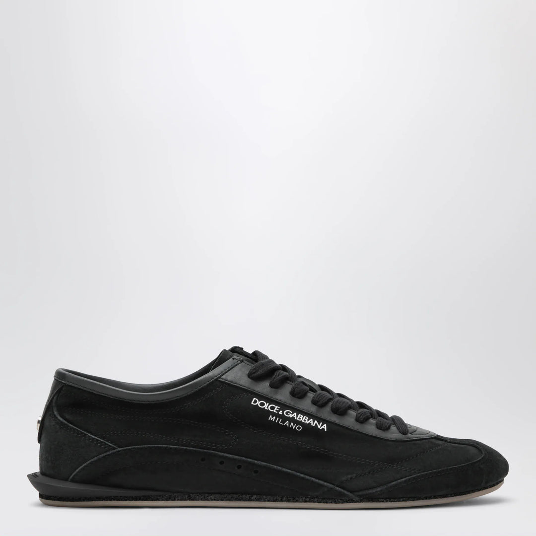 Dolce&Gabbana - Black DG Sailing raffia trainers Brand Apparel & Accessories 40,5 IT