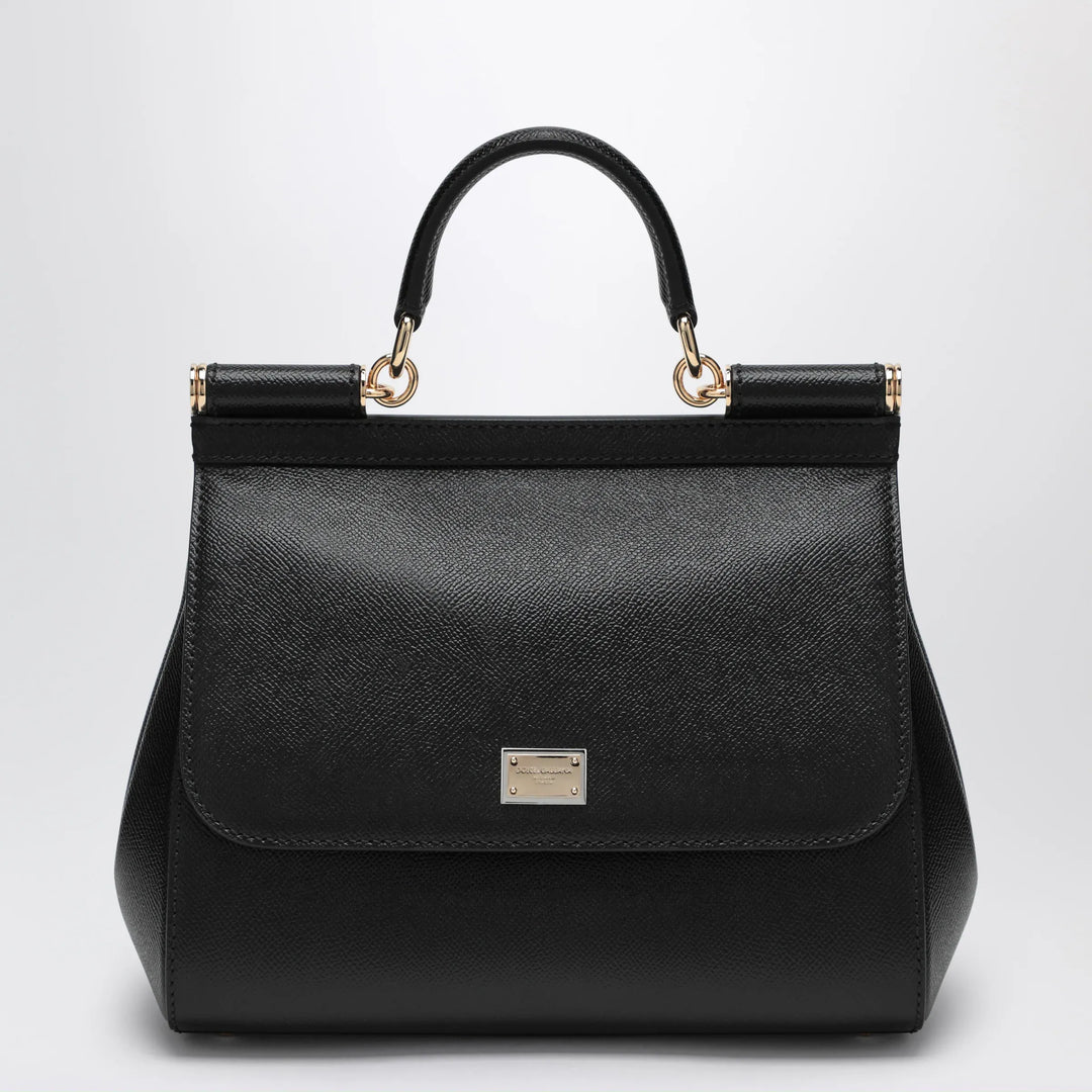 Dolce&amp;Gabbana - Large black Sicily handbag Brand Apparel &amp; Accessories