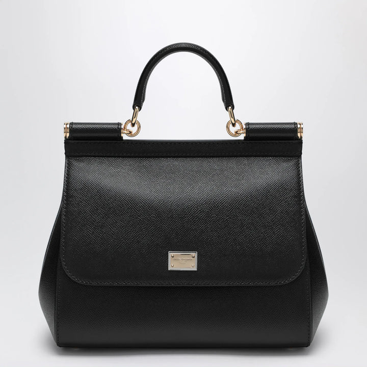 Dolce&amp;Gabbana - Large black Sicily handbag Brand Apparel &amp; Accessories U