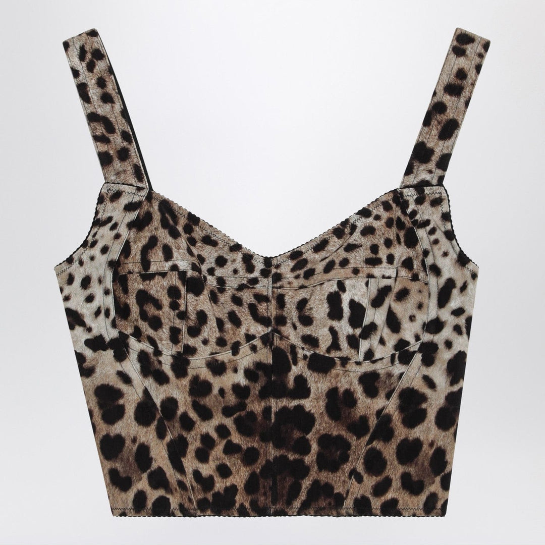 Apparel &amp; Accessories Dolce&amp;Gabbana - Leopard-print bustier Brand