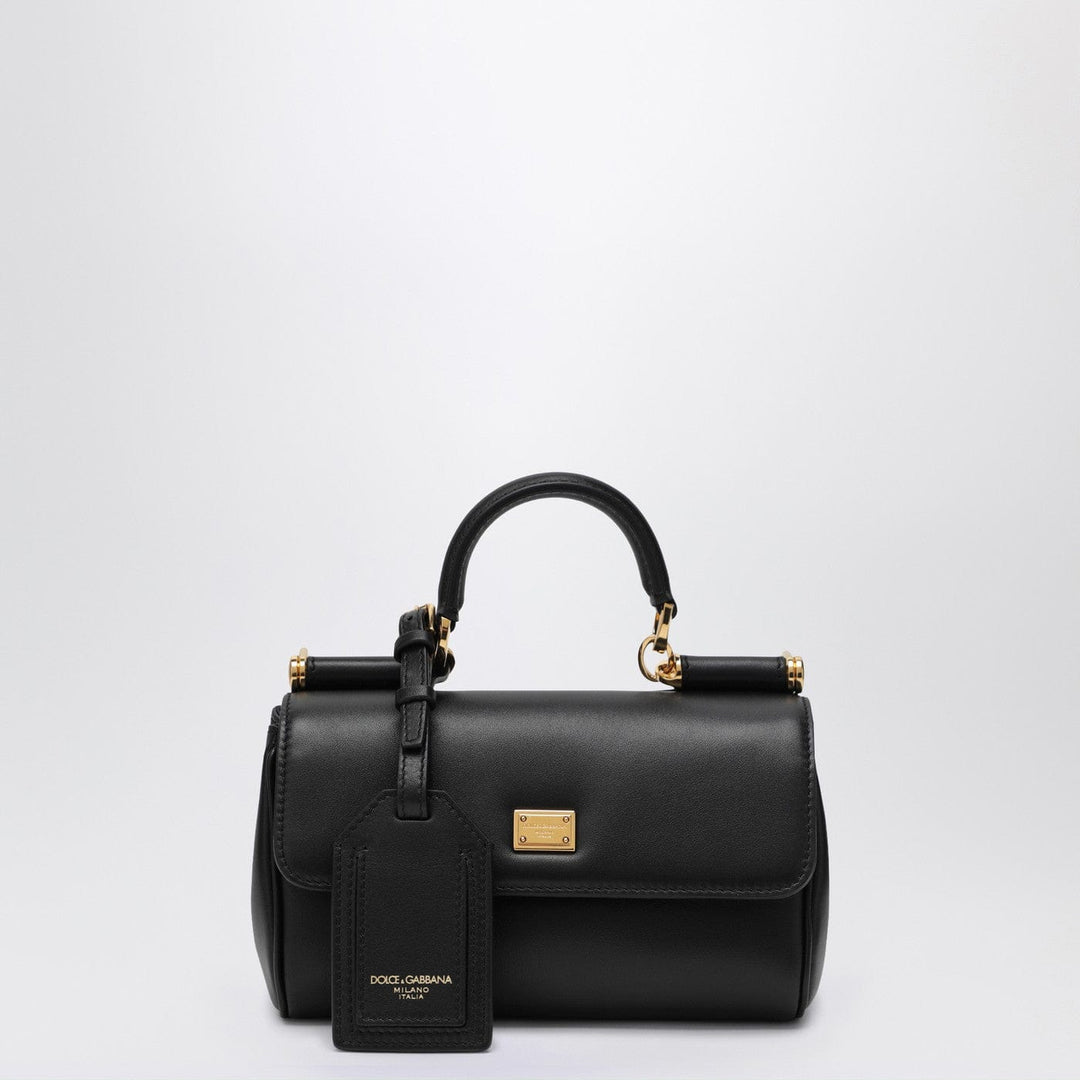 Apparel & Accessories TU Dolce&Gabbana - Small My Sicily handbag in black leather Brand