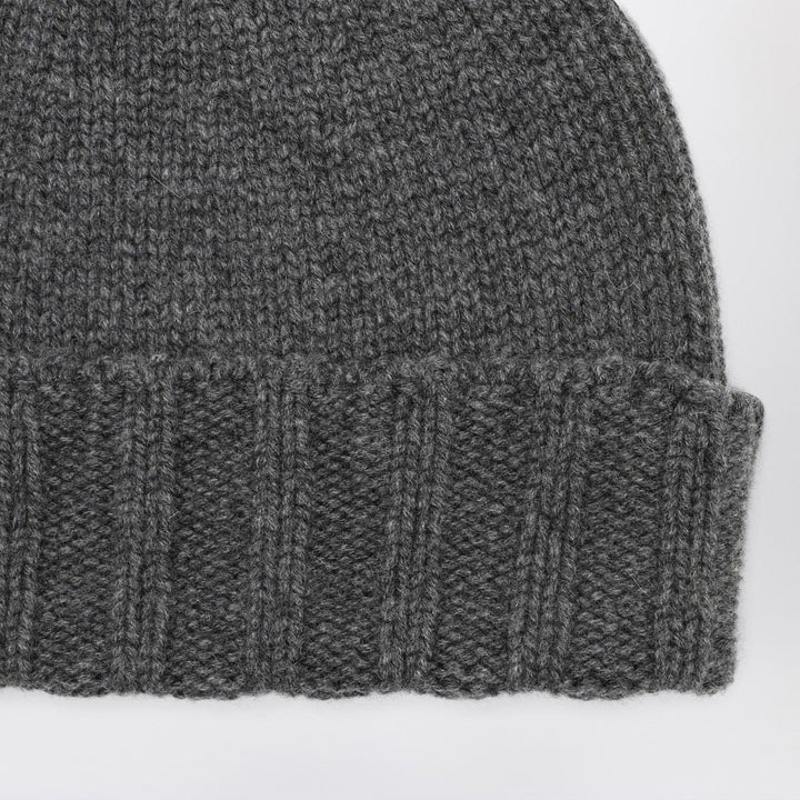 Drumohr - Grey cashmere beret Brand Apparel &amp; Accessories 46 IT