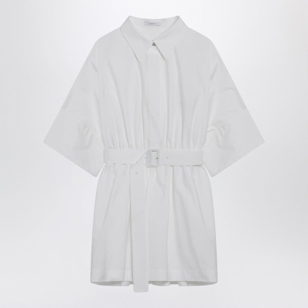 Apparel &amp; Accessories Givenchy - Mini chemisier dress in white poplin Brand