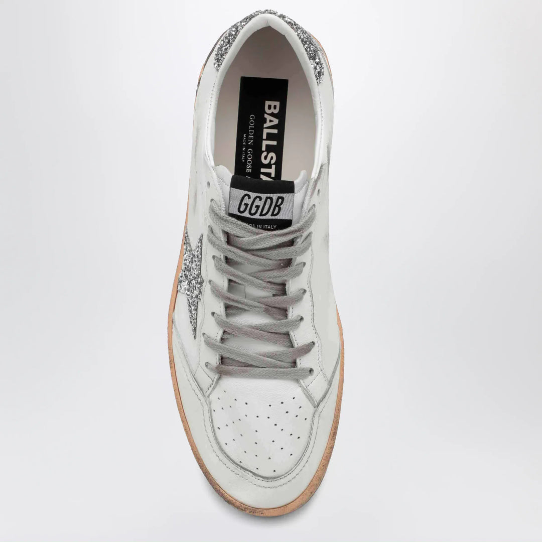 Golden Goose - Ball Star white/silver trainer Brand Apparel &amp; Accessories