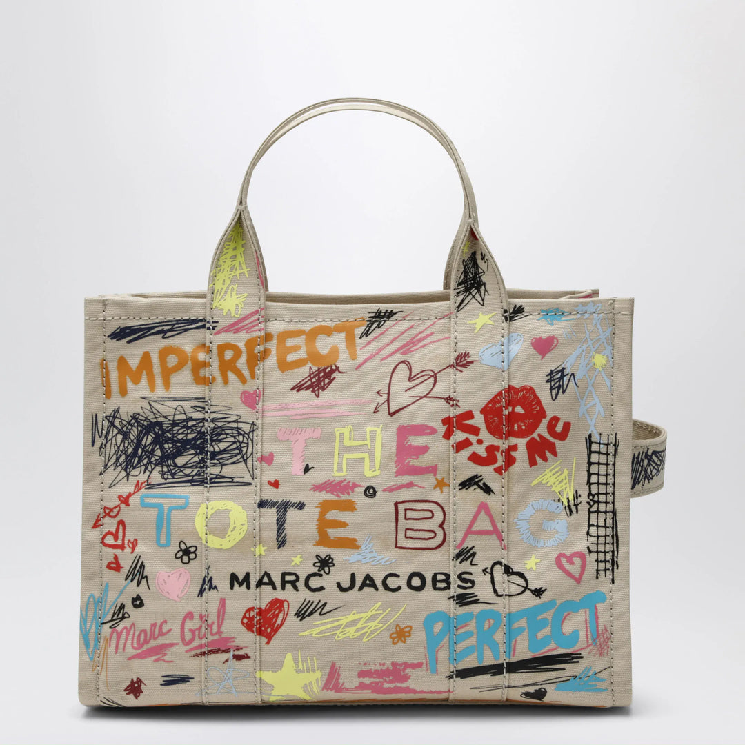 Marc Jacobs - The Tote Bag medium beige with punk lettering Brand Apparel & Accessories > Jewelry TU