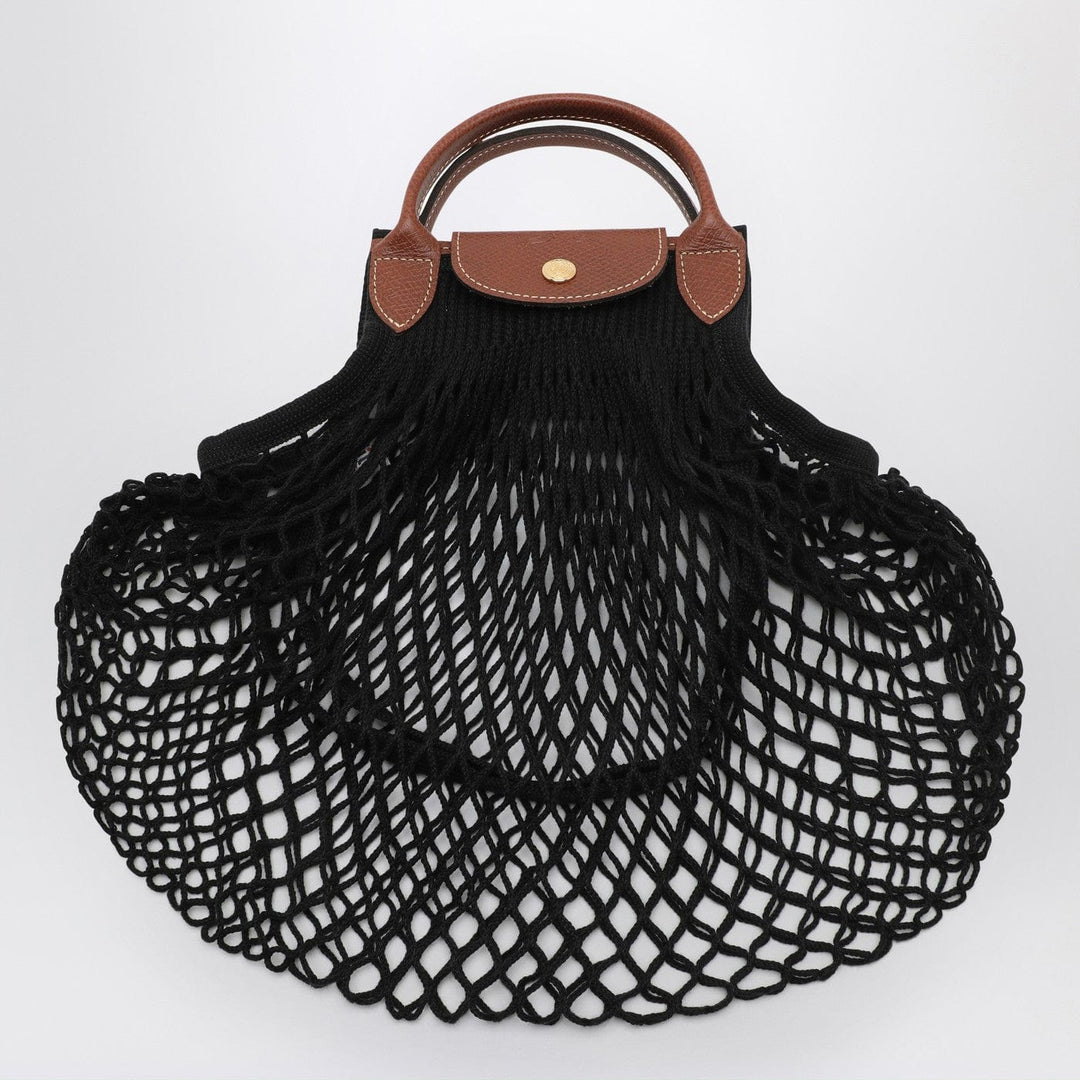 Apparel &amp; Accessories TU Longchamp - Black La Pliage Filet small Brand