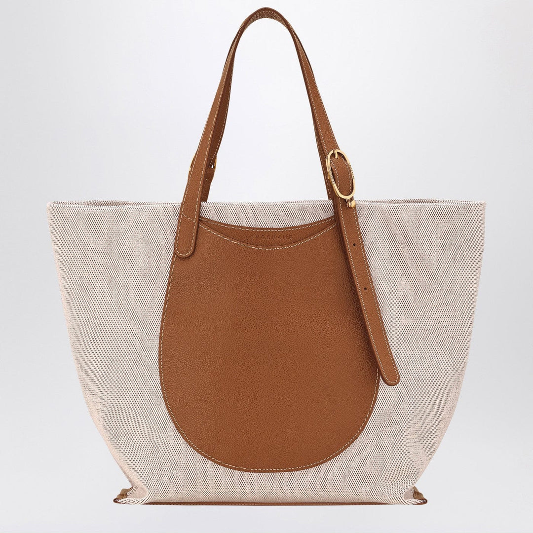 Apparel &amp; Accessories TU Longchamp - Caramel Complice Tote bag in canvas Brand