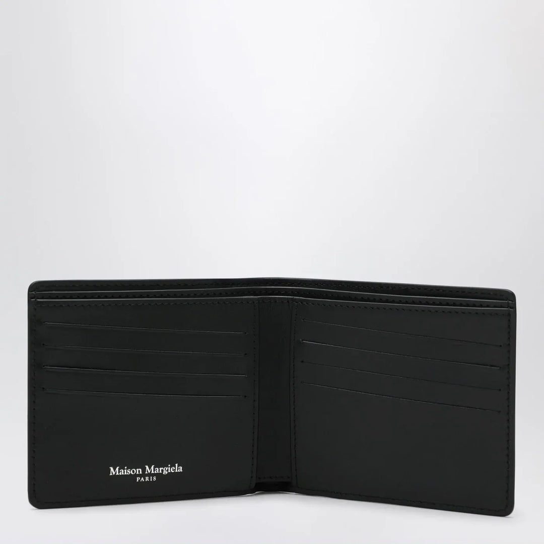 Maison Margiela - Black bi-fold leather wallet Brand Apparel &amp; Accessories TU