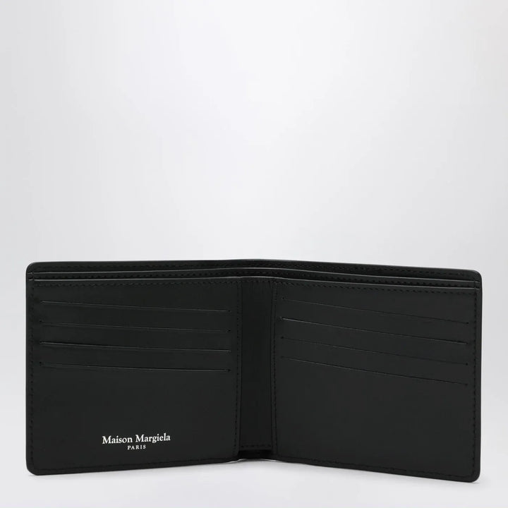Maison Margiela - Black bi-fold leather wallet Brand Apparel &amp; Accessories TU