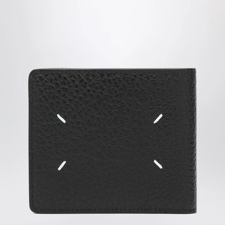 Maison Margiela - Black Four Stitches bi-fold wallet Brand Apparel &amp; Accessories TU