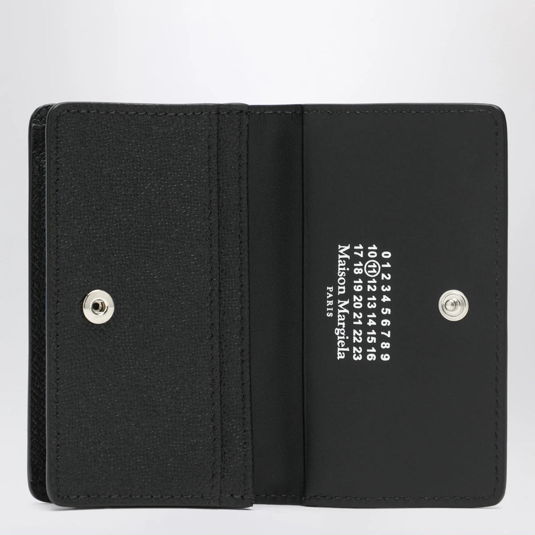 Maison Margiela - Black Four Stitches Card Holder Brand Apparel &amp; Accessories U