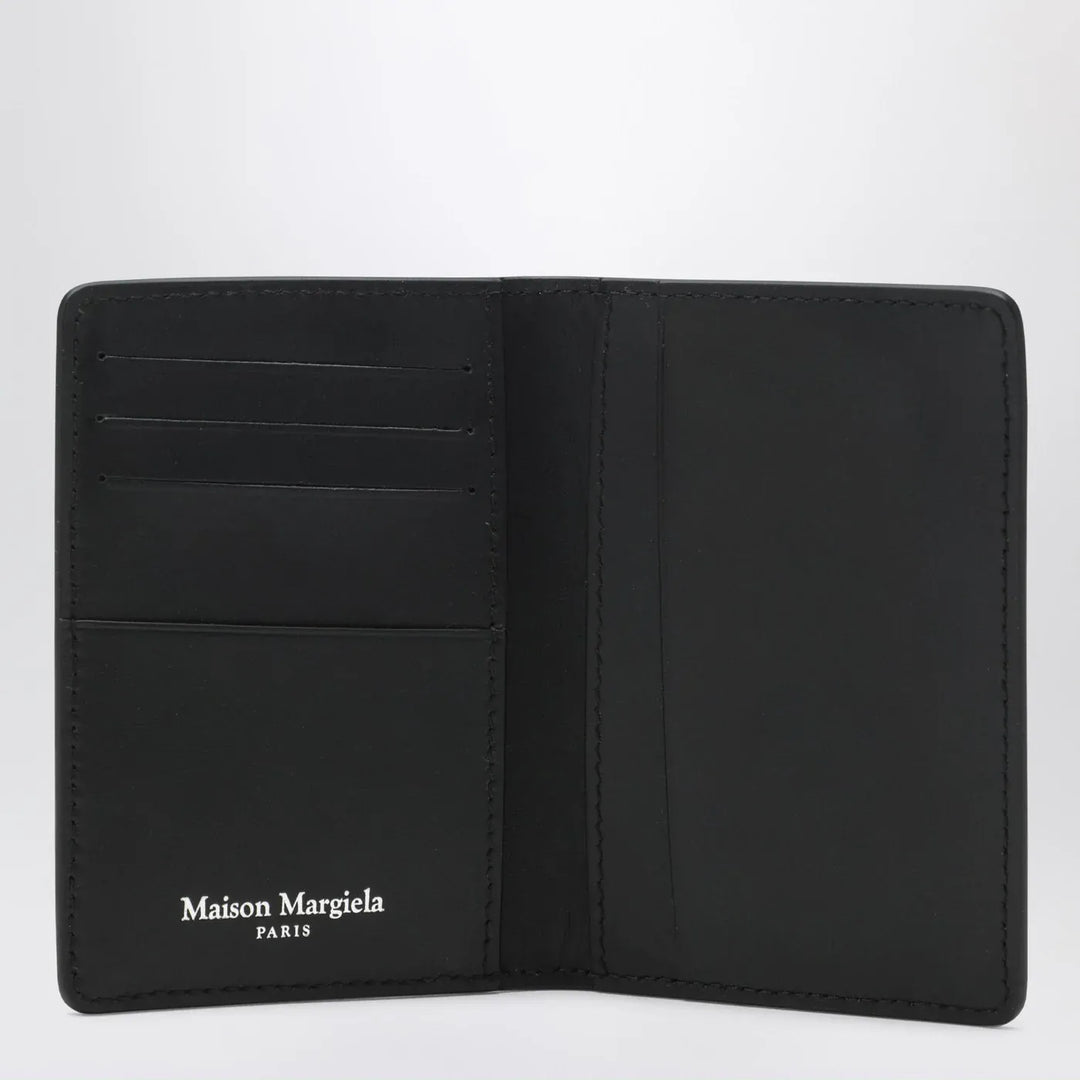 Maison Margiela - Black leather credit card holder Brand Apparel &amp; Accessories TU