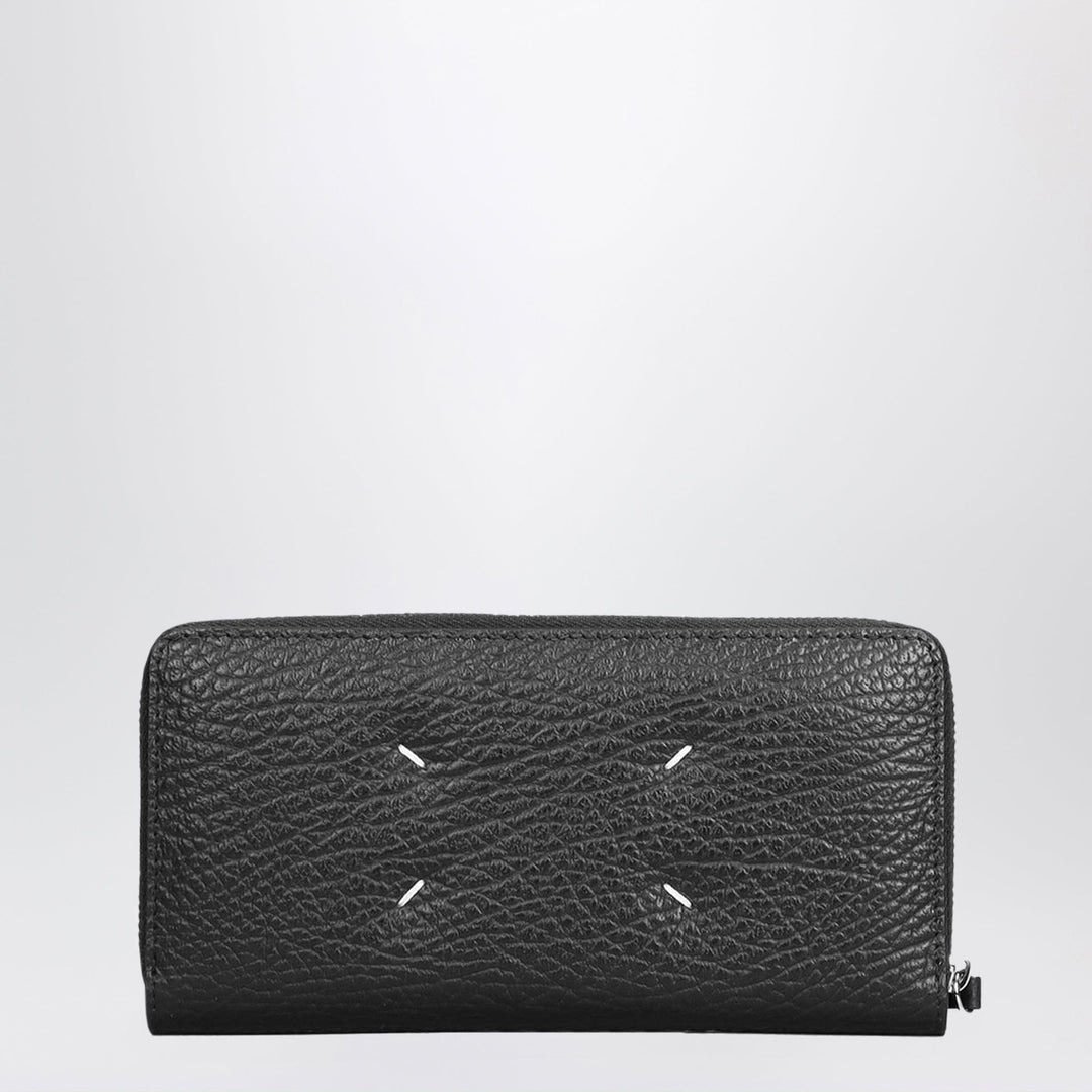 Apparel & Accessories TU Maison Margiela - Four Stitches zip-around wallet black Brand