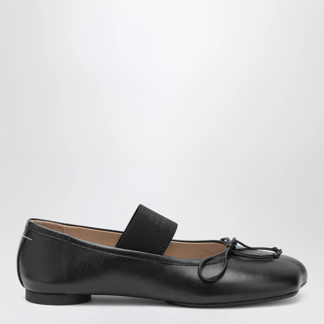 MM6 Maison Margiela - Anatomic Numeric black ballet flats Brand Apparel &amp; Accessories