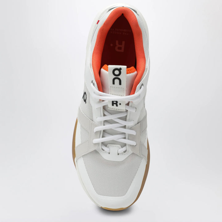 On - The Roger Clubhouse Pro tennis shoes in Ivory/Flame Brand Apparel &amp; Accessories
