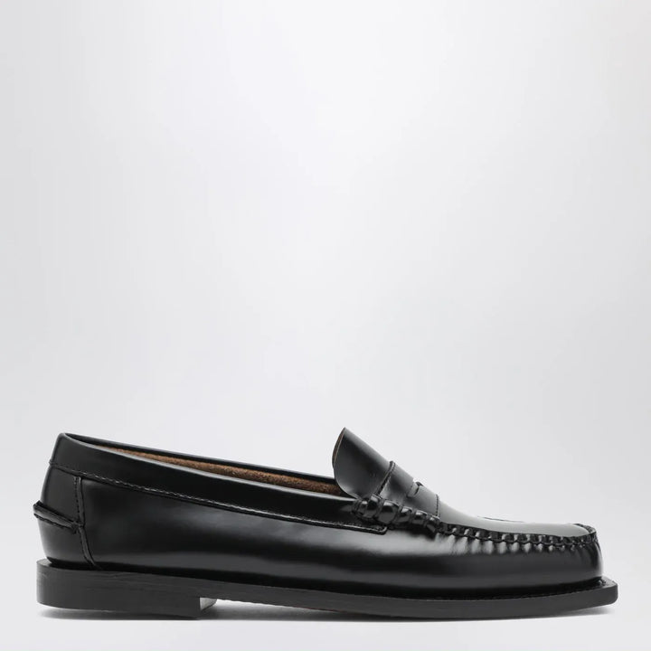 Sebago - Black Madison moccasins in leather Brand Apparel &amp; Accessories 6,5 US
