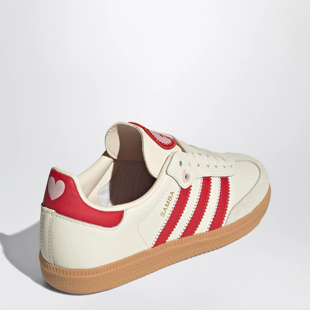 adidas Originals - Sneakers Samba Cream White/Better Scarlet/Gum Brand Apparel &amp; Accessories > Shoes 3UK UN