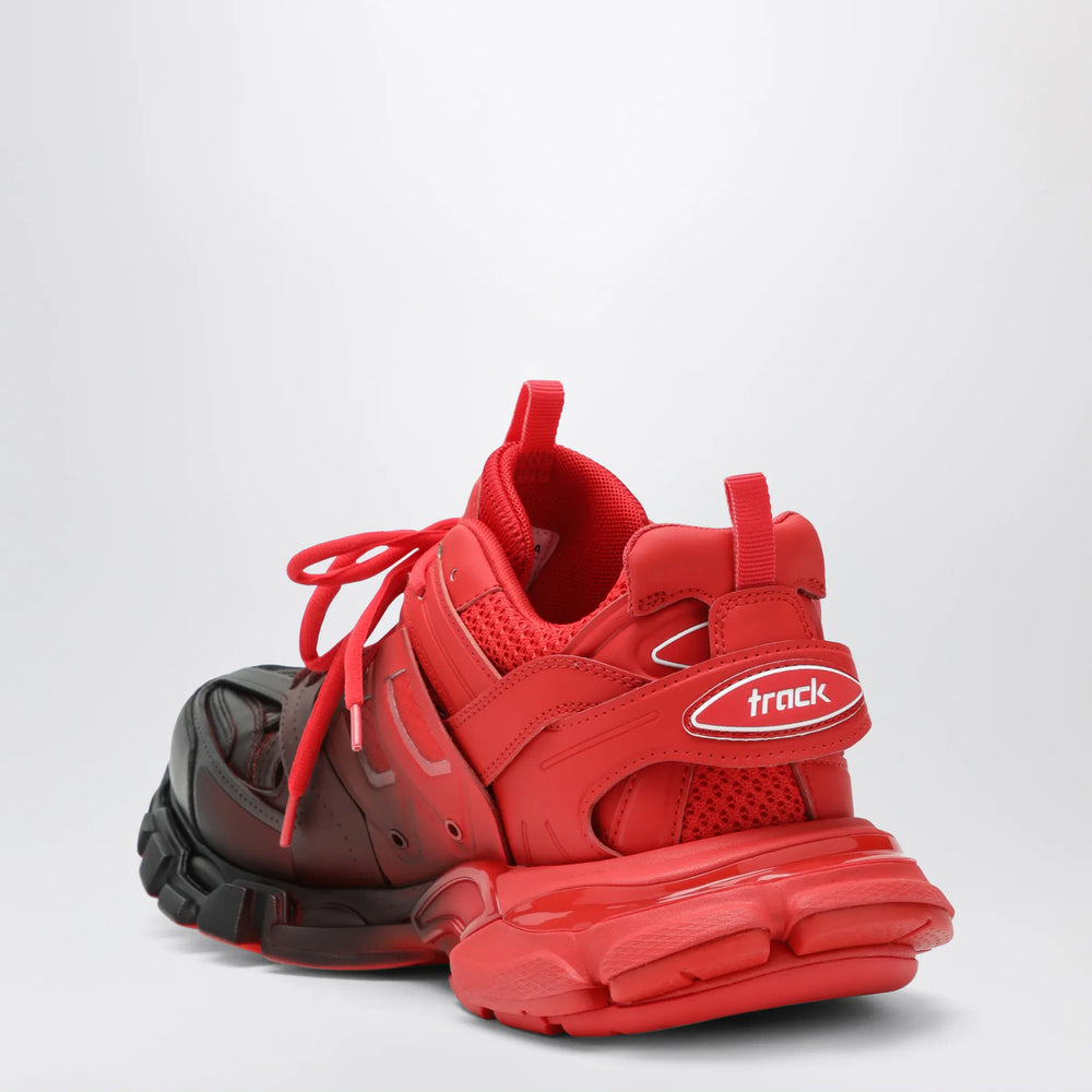 Balenciaga - Track Gradient sneakers in red and black polyurethane Brand Apparel & Accessories > Shoes