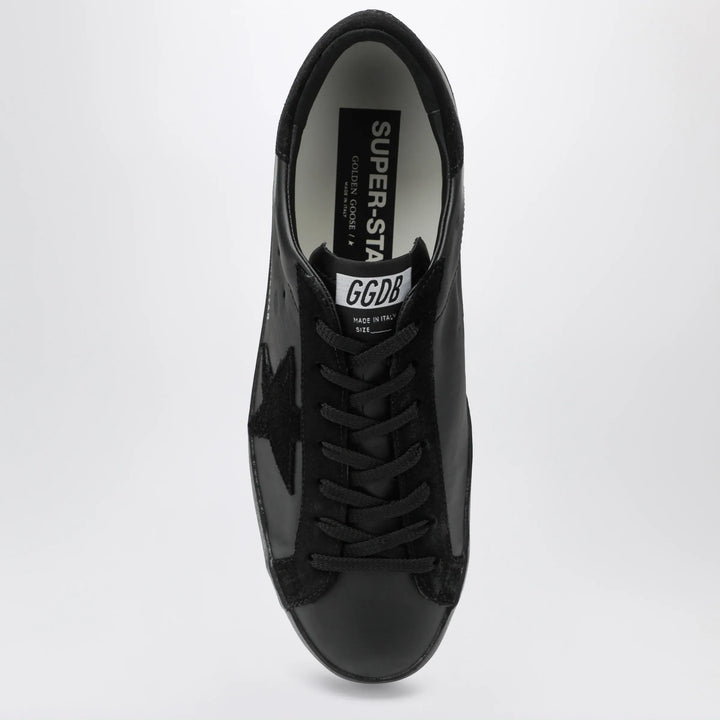 Golden Goose - Black Super-Star sneakers in leather and suede Brand Apparel &amp; Accessories > Shoes 44 IT