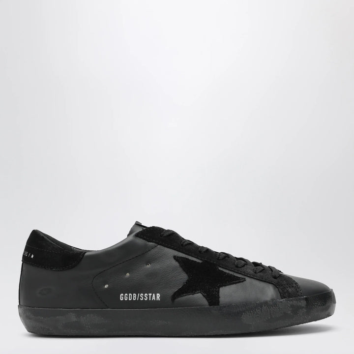 Golden Goose - Black Super-Star sneakers in leather and suede Brand Apparel &amp; Accessories > Shoes 44 IT
