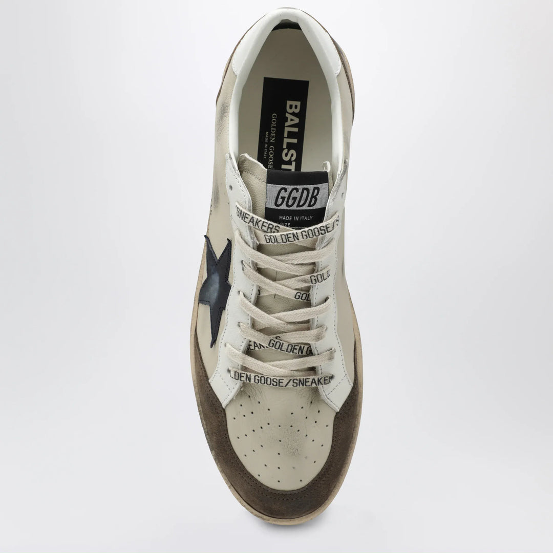 Golden Goose - Cream/white/marble/blue Ball Star sneakers Brand Apparel &amp; Accessories > Shoes 45 IT
