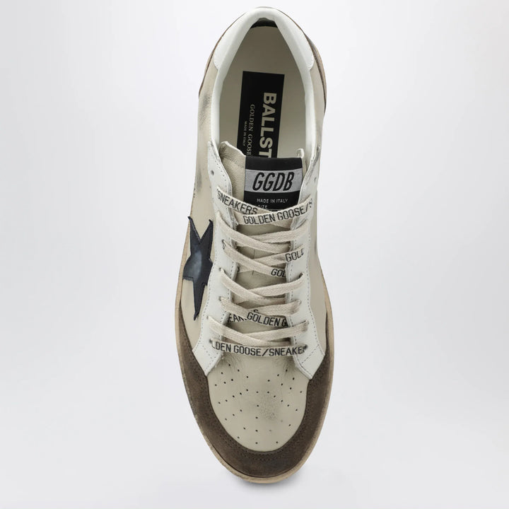 Golden Goose - Cream/white/marble/blue Ball Star sneakers Brand Apparel &amp; Accessories > Shoes 45 IT