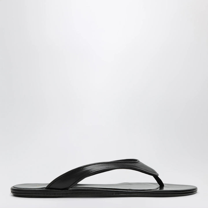 Jude - Black Leather Rue Sandal Brand Apparel &amp; Accessories > Shoes 36 IT