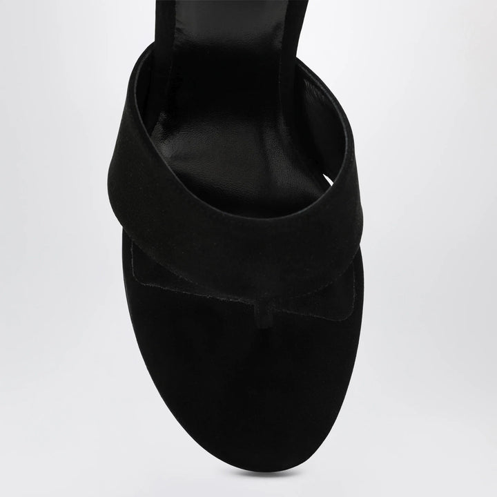 Jude - Black nubuck leather thong sandals Brand Apparel &amp; Accessories > Shoes