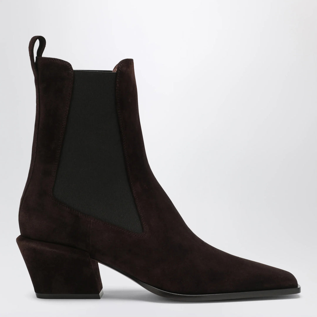 Paris Texas - Bettina suede boots in chocolate brown Brand Apparel &amp; Accessories > Shoes 37,5 IT