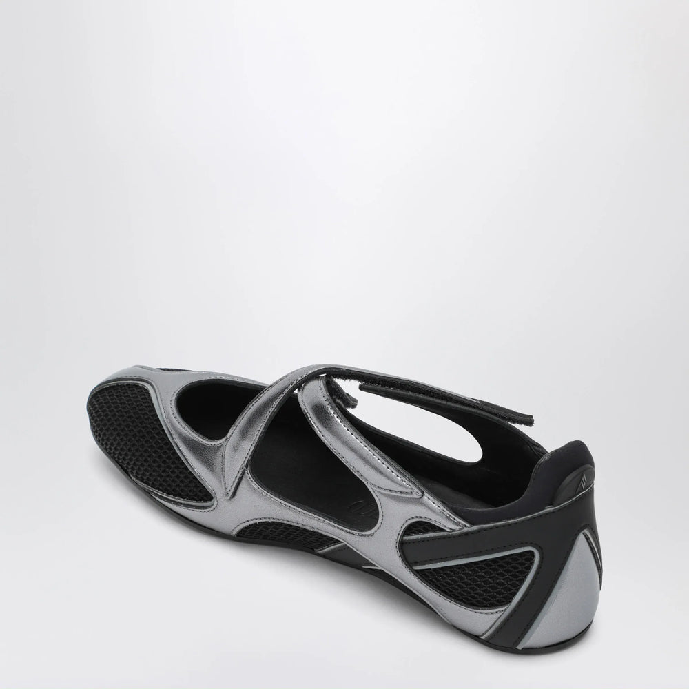 The Attico - Ballerina flat Floor 01 black Brand Apparel & Accessories > Shoes