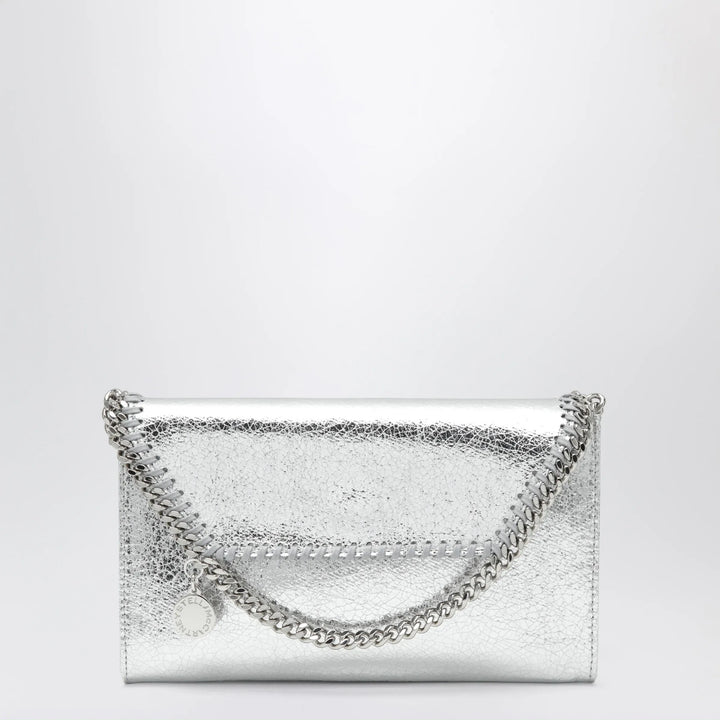 Stella McCartney - Falabella metallic silver crossbody wallet bag Brand Apparel &amp; Accessories U