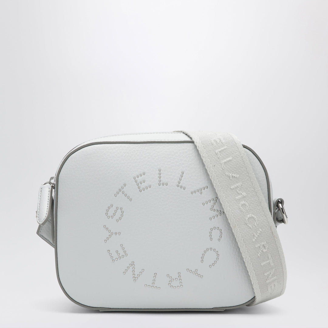 Apparel &amp; Accessories TU Stella McCartney - Pearl grey camera bag with logo and shoulder strap Brand