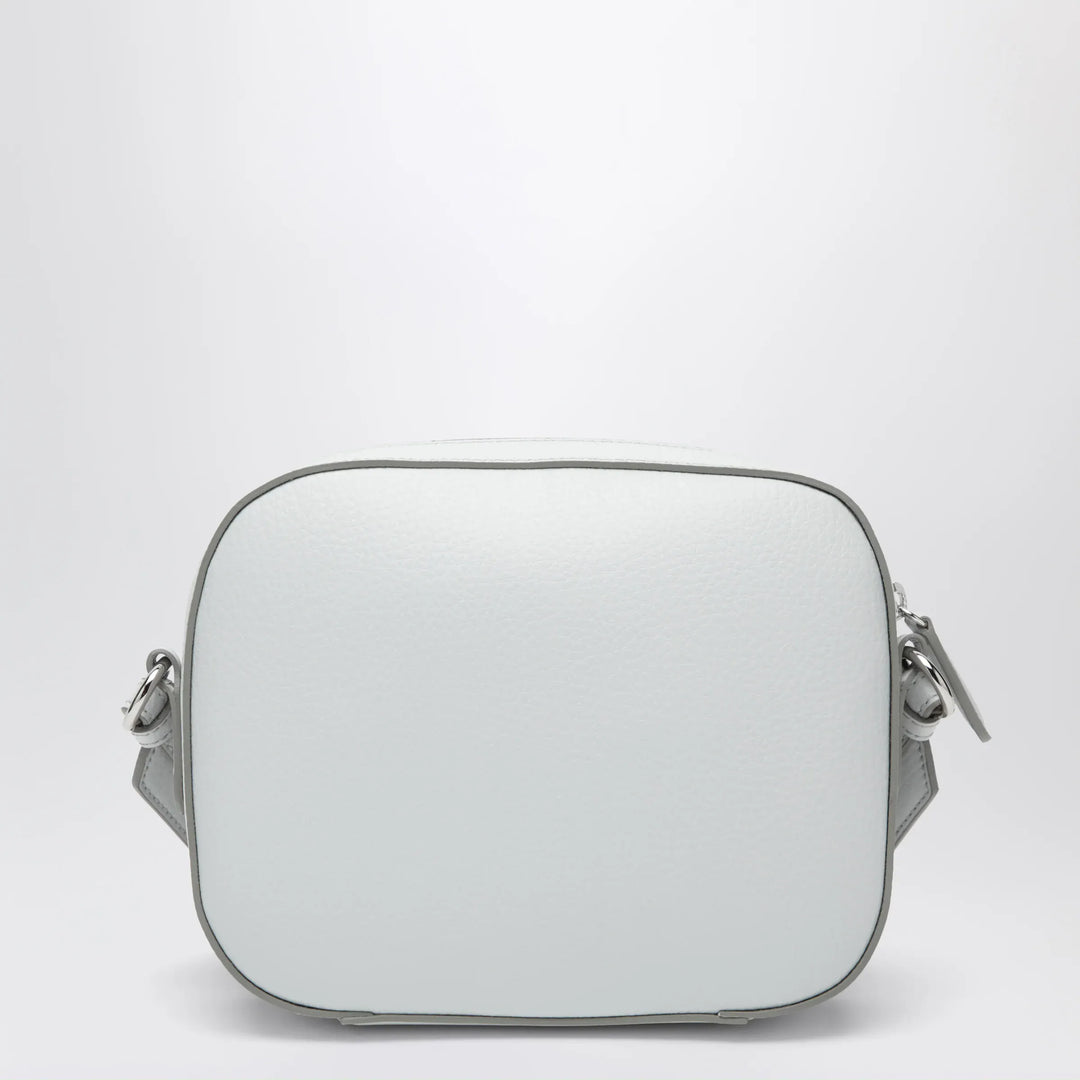 Stella McCartney - Pearl grey camera bag with logo and shoulder strap Brand Apparel &amp; Accessories TU