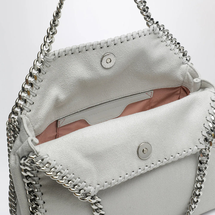 Stella McCartney - Pearl grey Falabella mini tote bag Brand Apparel &amp; Accessories TU