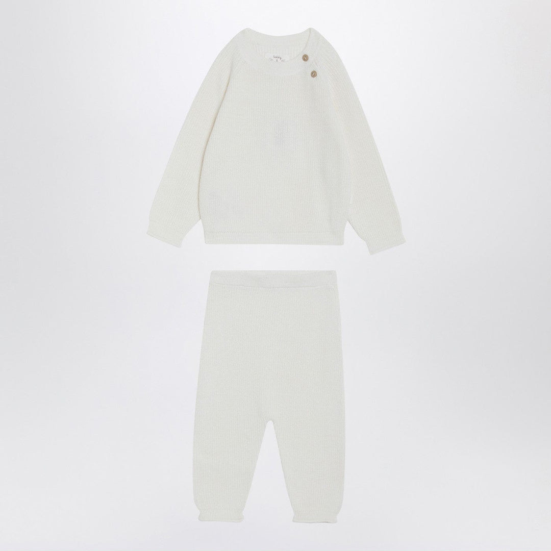 Apparel &amp; Accessories 9/12M Teddy &amp; Minou - Two-piece suit in milk white Brand
