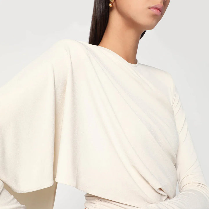 THE ANDAMANE - Xenia ivory mini dress Brand Apparel &amp; Accessories 40  IT