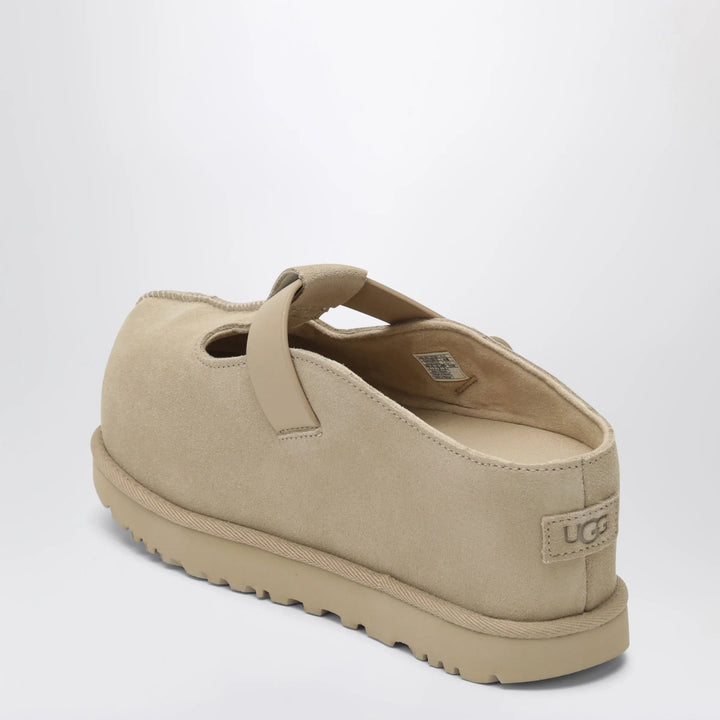 UGG - Goldenstar Hi suede clogs in sand Brand Apparel &amp; Accessories