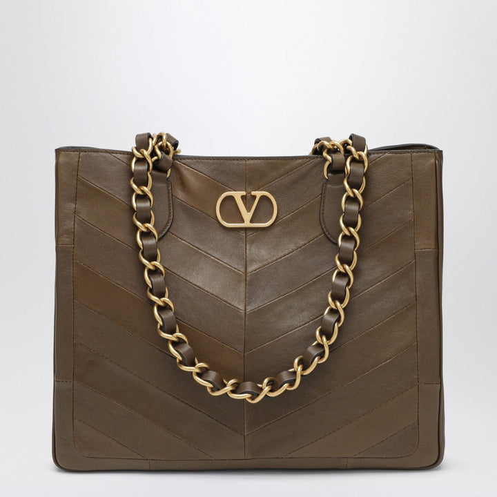 Apparel &amp; Accessories TU Valentino Garavani - Laseine shopping bag in tundra green Brand