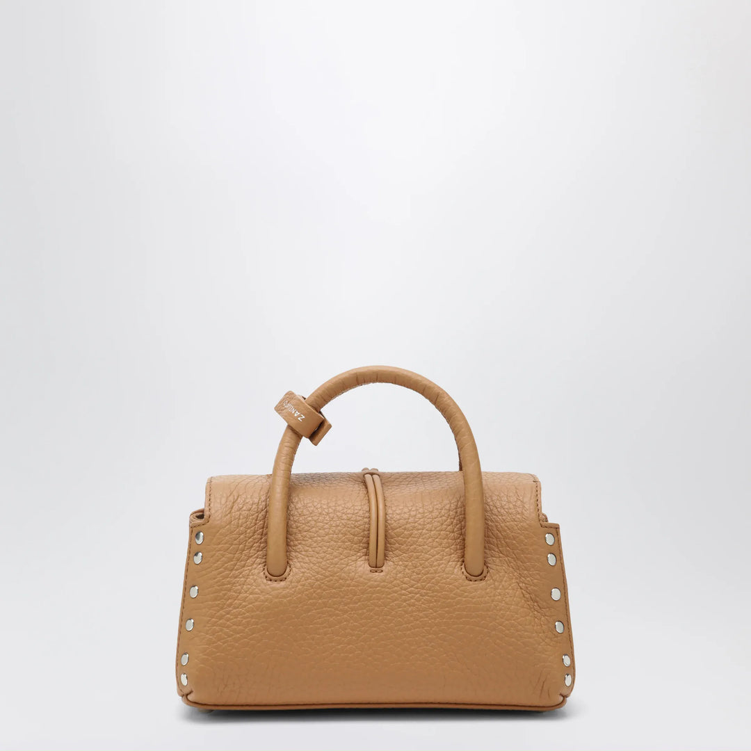 Zanellato - Dotta Baby amaretto grained leather bag Brand Apparel &amp; Accessories TU
