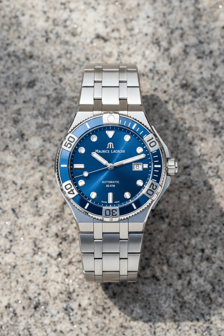 Maurice Lacroix AIKON Venturer 43mm Blue Dial Brand Automatic Watches