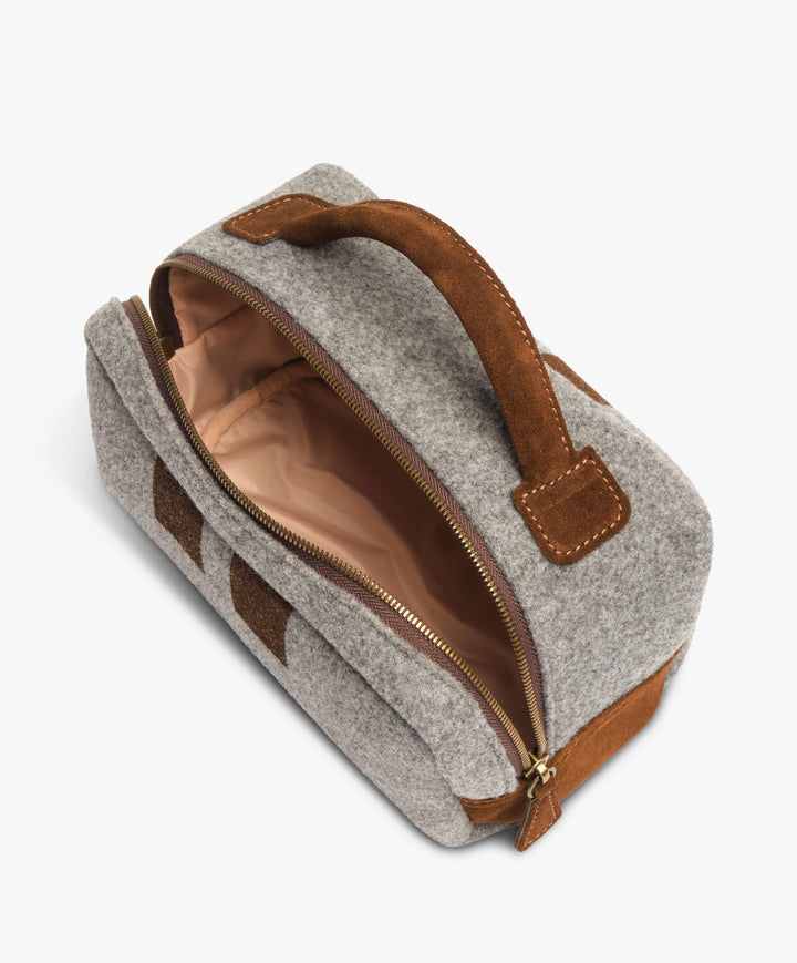 My Style Bags Personalised Berkeley Beauty Case – Grey Brand Beauty Case