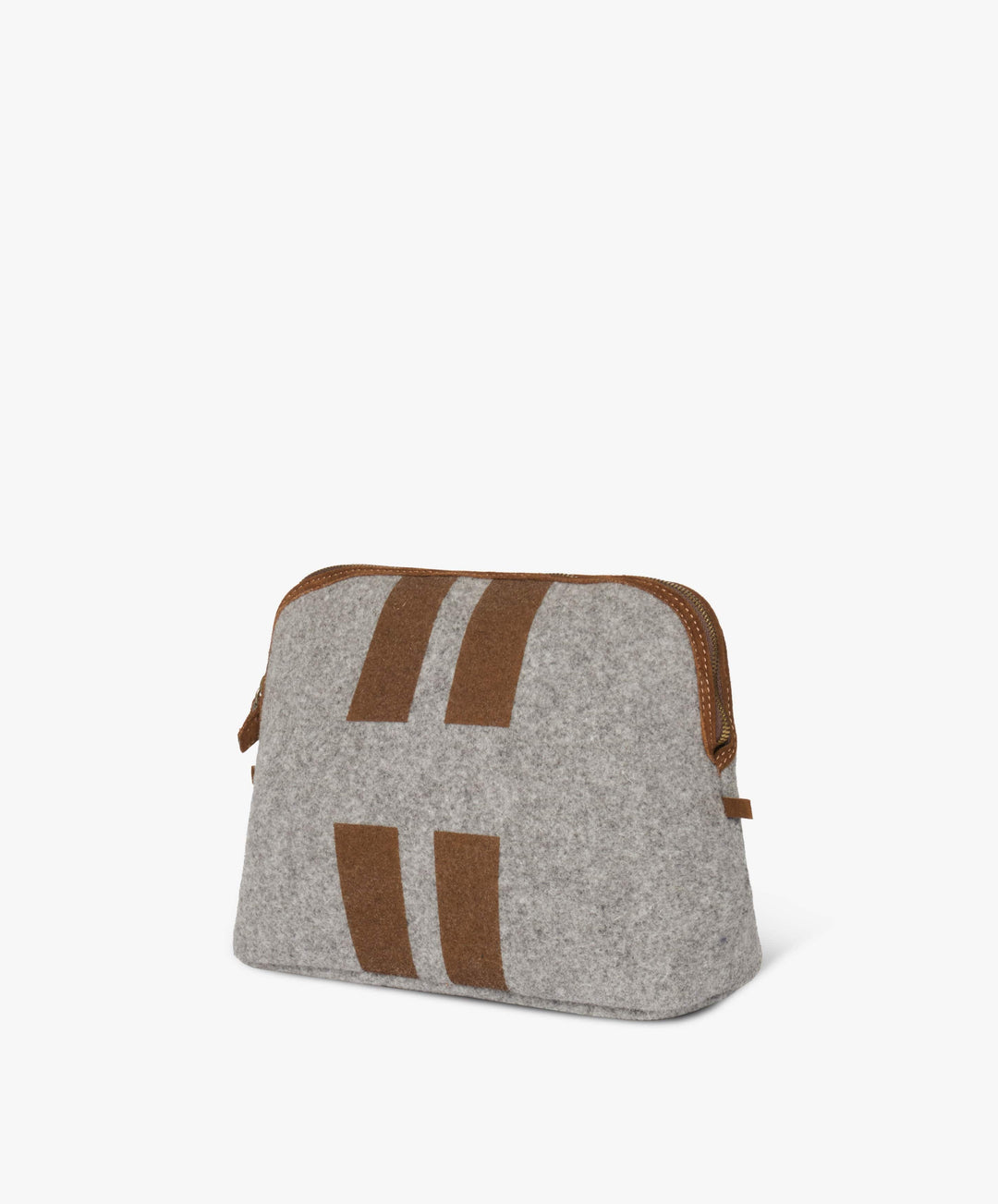 My Style Bags Personalised Felt Large Pouch – Grey Brand Beauty Case