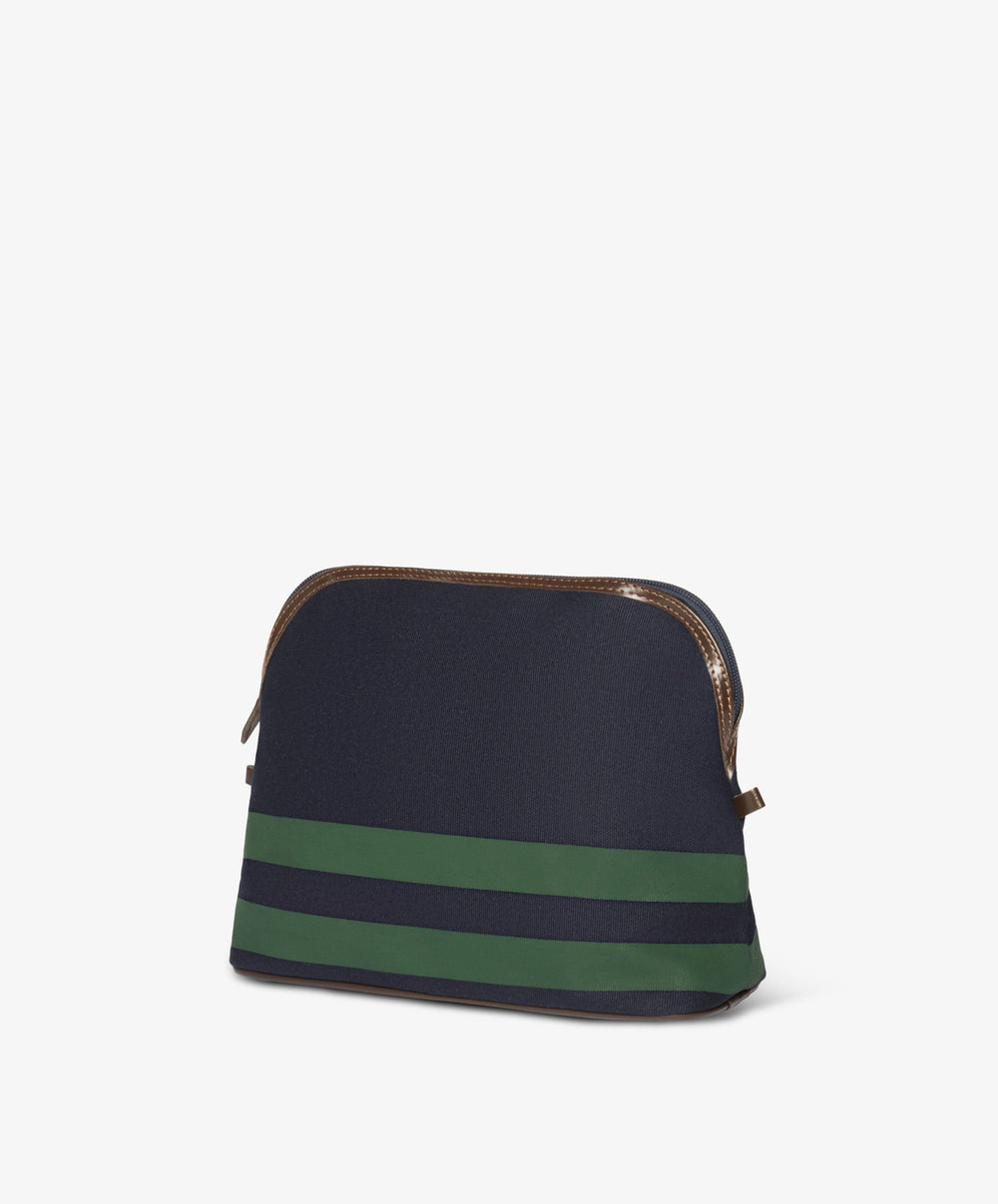 My Style Bags Personalised Horizon Large Pouch – Navy Blue Brand Beauty Case