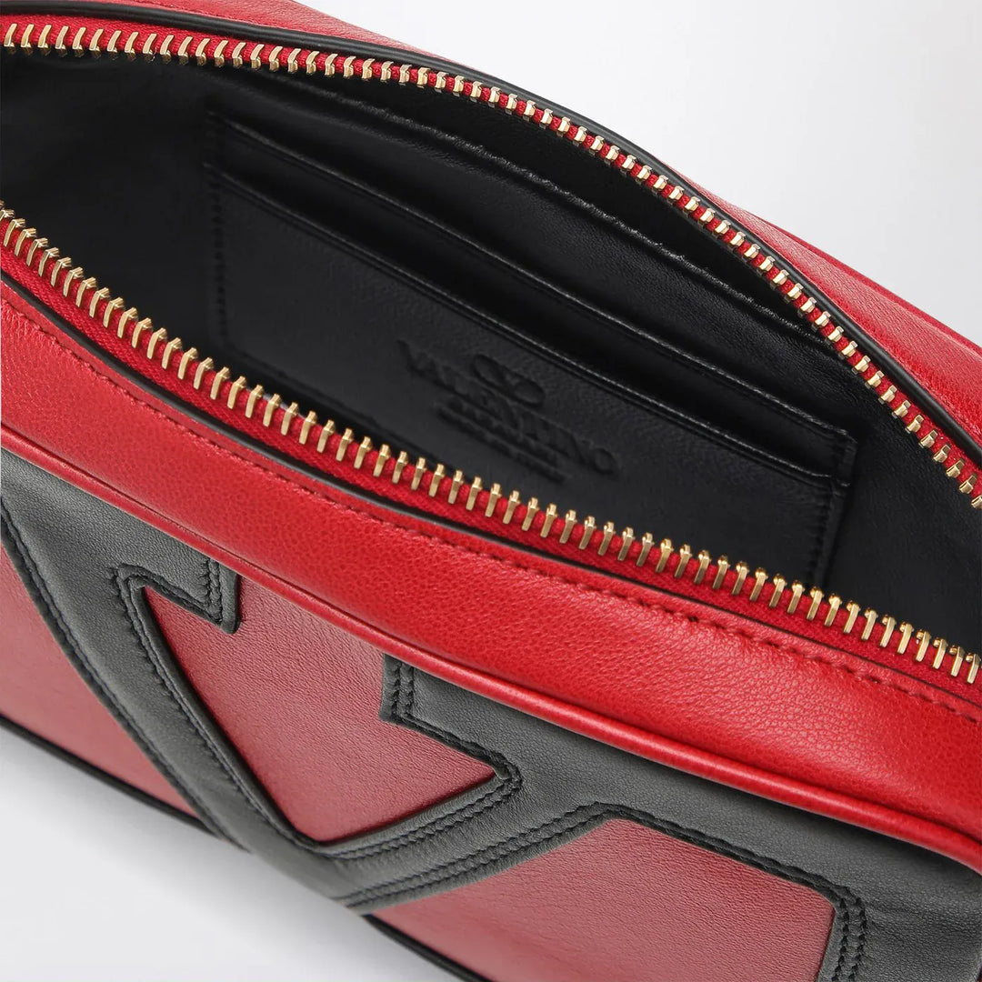 Valentino Garavani - Viva Superstar chain belt bag red/black Brand Belts U